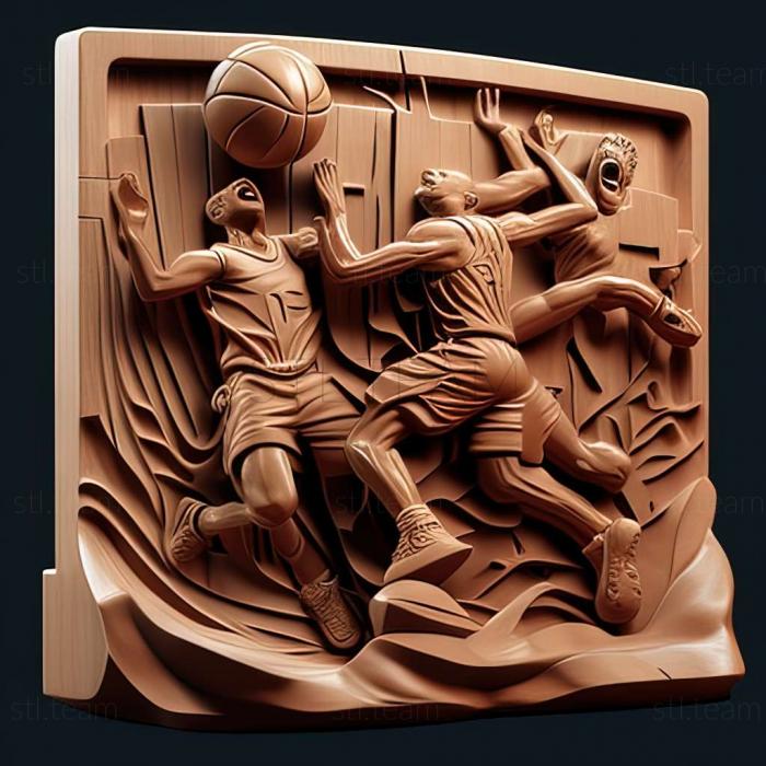 3D model NBA Jam game (STL)